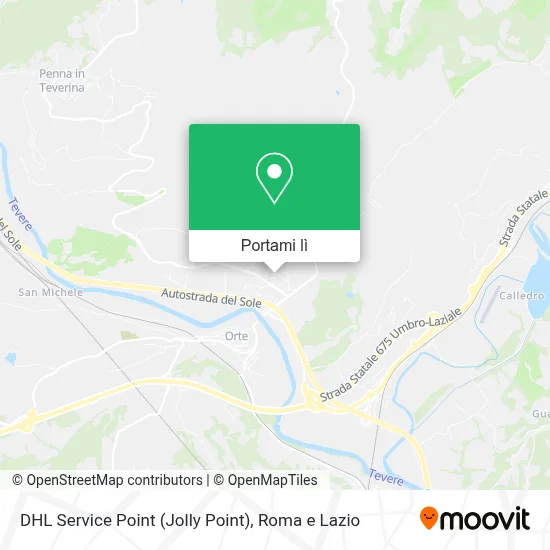 Mappa DHL Service Point (Jolly Point)