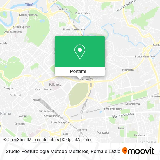 Mappa Studio Posturologia Metodo Mezieres