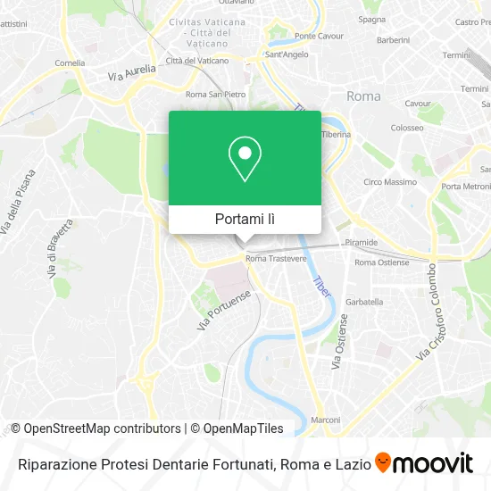 Mappa Riparazione Protesi Dentarie Fortunati