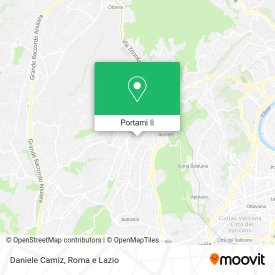 Mappa Daniele Camiz