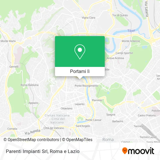 Mappa Parenti Impianti Srl