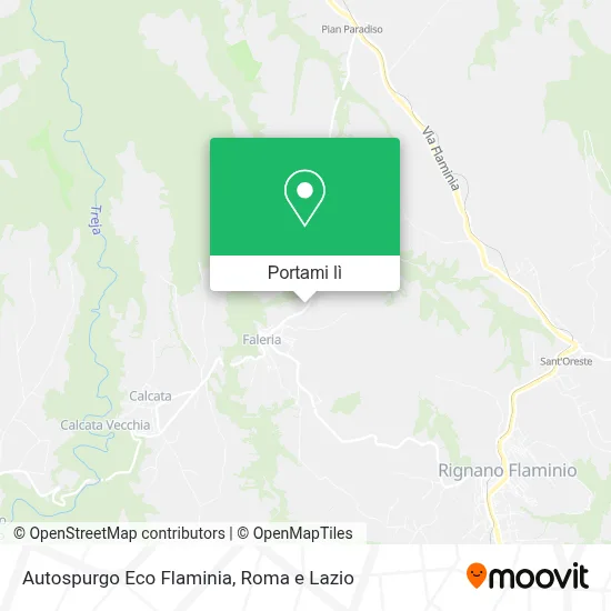Mappa Autospurgo Eco Flaminia