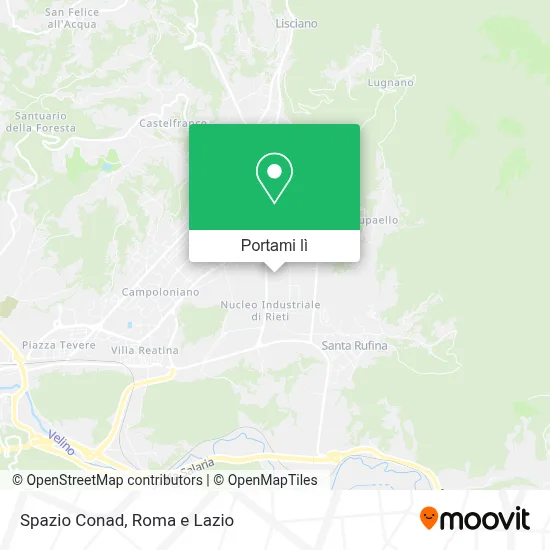 Mappa Spazio Conad