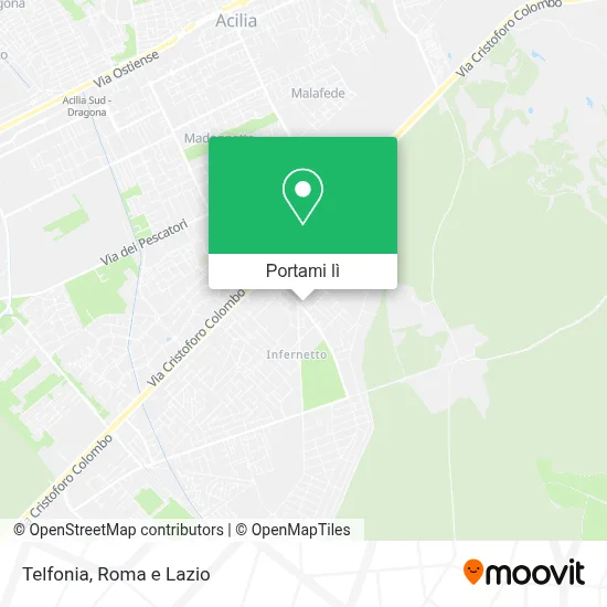 Mappa Telfonia