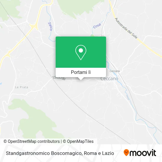 Mappa Standgastronomico Boscomagico