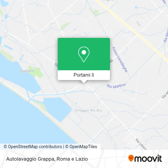 Mappa Autolavaggio Grappa