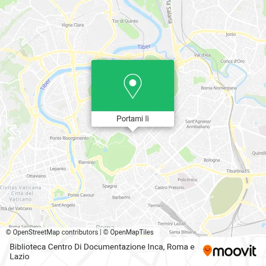 Mappa Biblioteca Centro Di Documentazione Inca