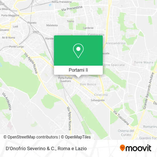 Mappa D'Onofrio Severino & C.