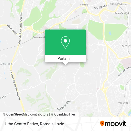 Mappa Urbe Centro Estivo
