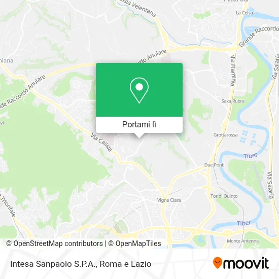 Mappa Intesa Sanpaolo S.P.A.
