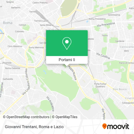 Mappa Giovanni Trentani