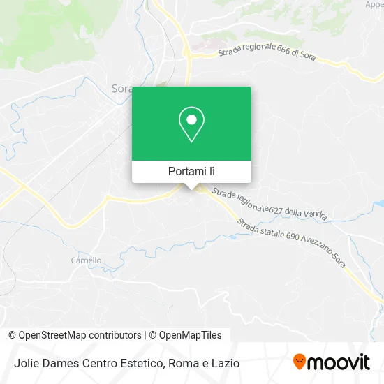 Mappa Jolie Dames Centro Estetico