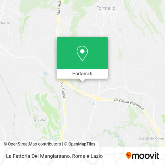 Mappa La Fattoria Del Mangiarsano