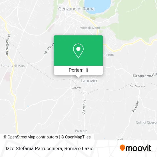 Mappa Izzo Stefania Parrucchiera