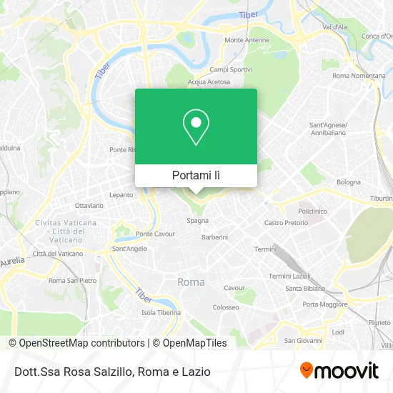 Mappa Dott.Ssa Rosa Salzillo