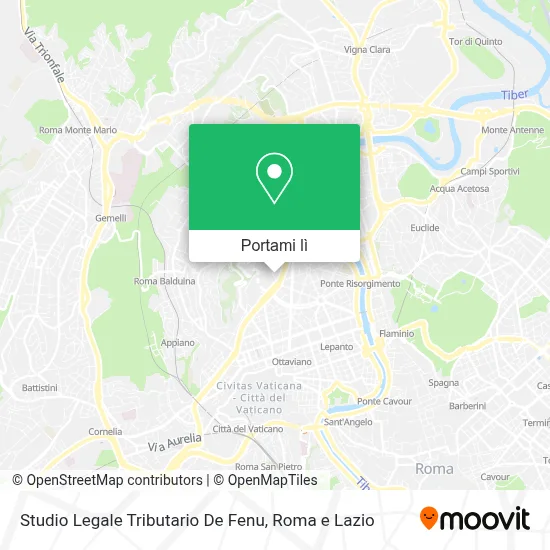 Mappa Studio Legale Tributario De Fenu