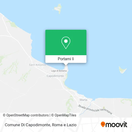 Mappa Comune Di Capodimonte