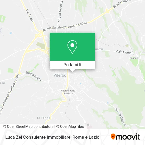 Mappa Luca Zei Consulente Immobiliare