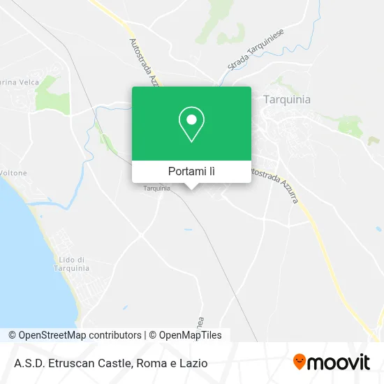 Mappa A.S.D. Etruscan Castle