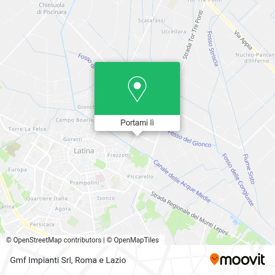 Mappa Gmf Impianti Srl