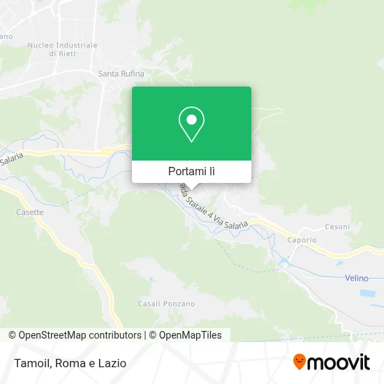 Mappa Tamoil