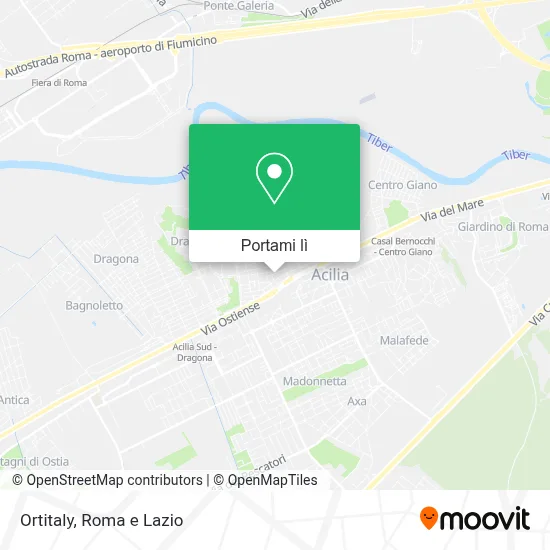 Mappa Ortitaly
