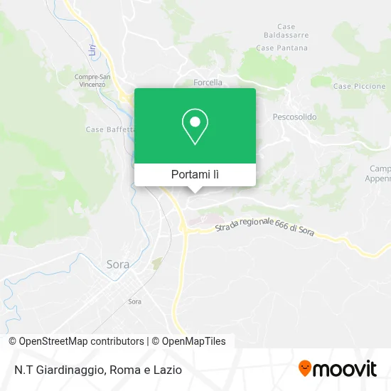 Mappa N.T Giardinaggio