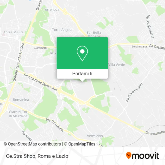 Mappa Ce.Stra Shop
