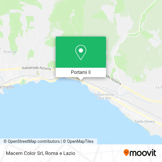 Mappa Macem Color Srl