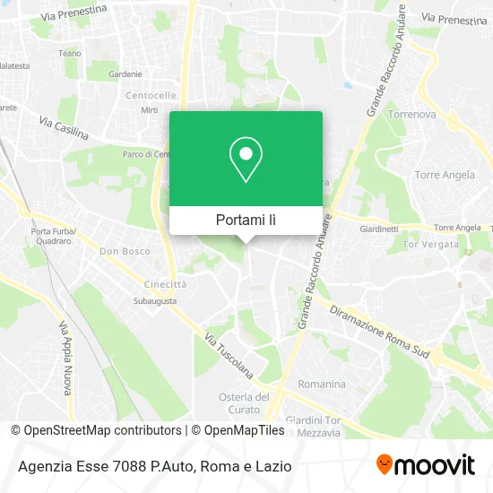 Mappa Agenzia Esse 7088 P.Auto