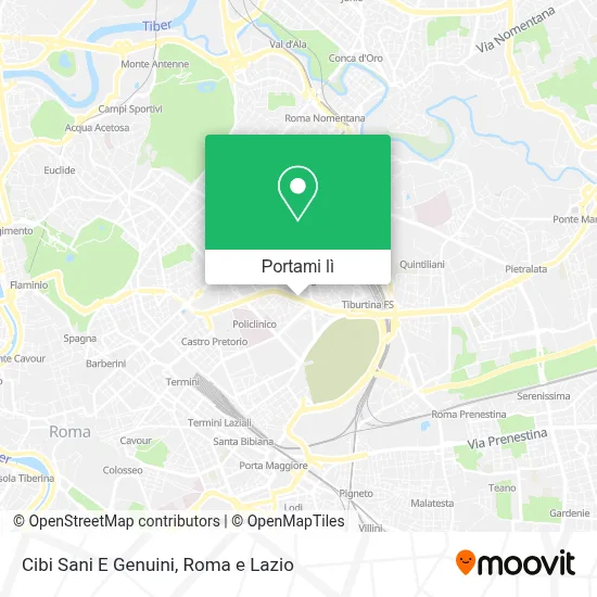 Mappa Cibi Sani E Genuini