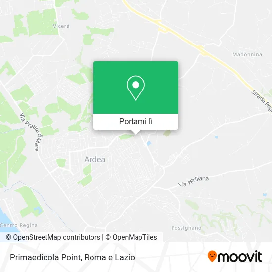 Mappa Primaedicola Point