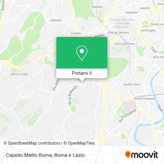 Mappa Capello Matto Roma