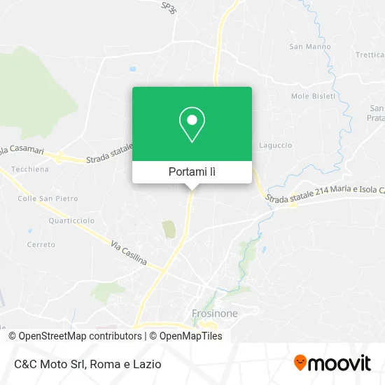 Mappa C&C Moto Srl