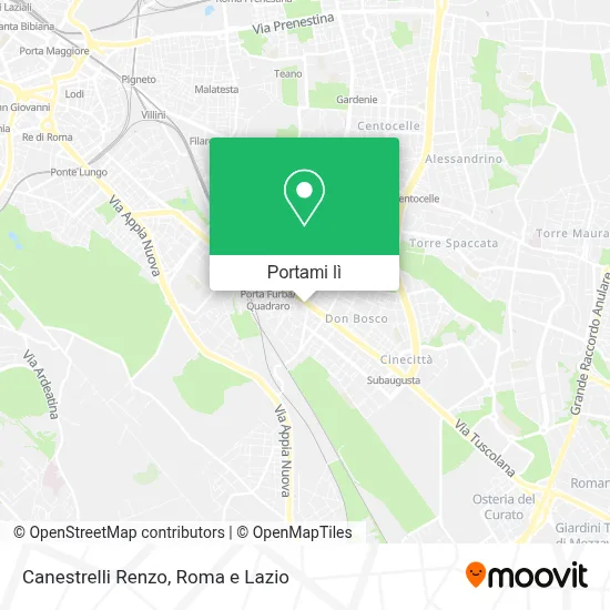 Mappa Canestrelli Renzo