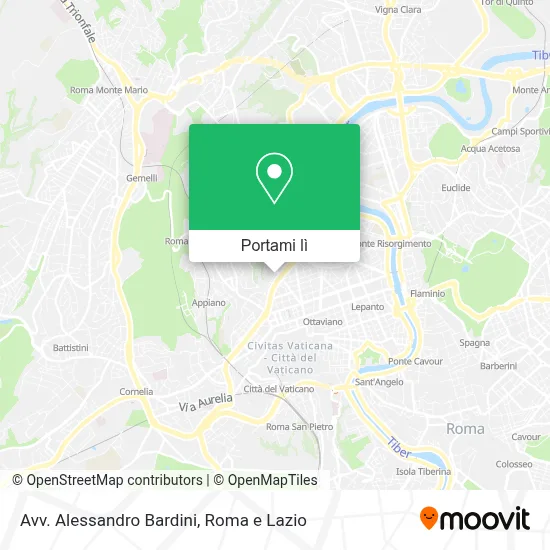 Mappa Avv. Alessandro Bardini
