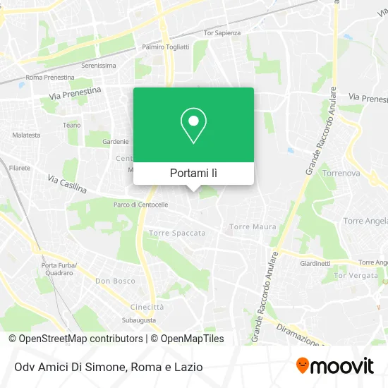 Mappa Odv Amici Di Simone