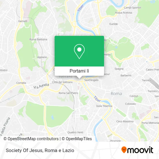 Mappa Society Of Jesus