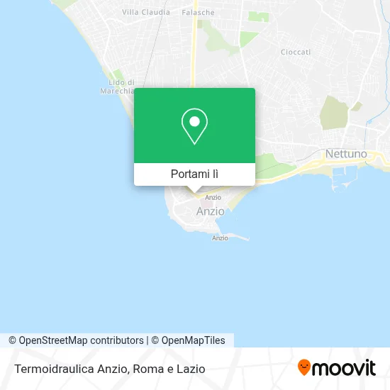 Mappa Termoidraulica Anzio