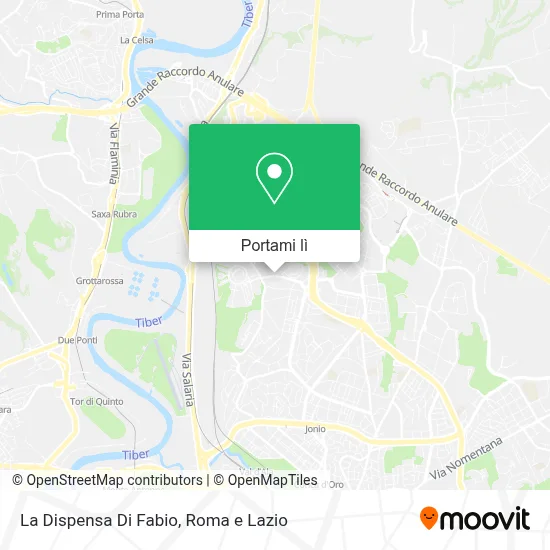 Mappa La Dispensa Di Fabio