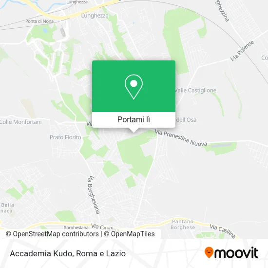 Mappa Accademia Kudo