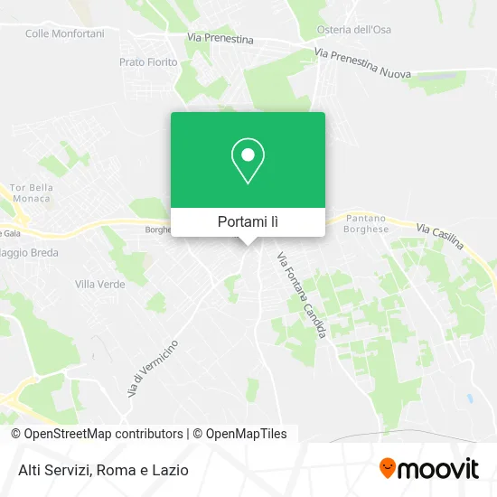 Mappa Alti Servizi