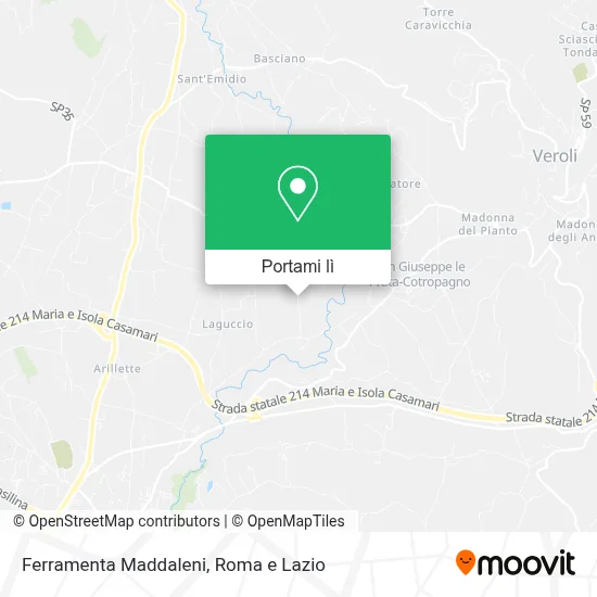 Mappa Ferramenta Maddaleni