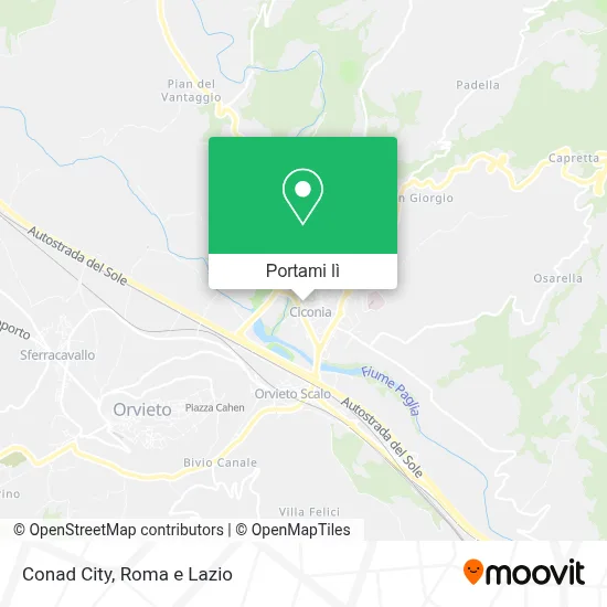 Mappa Conad City