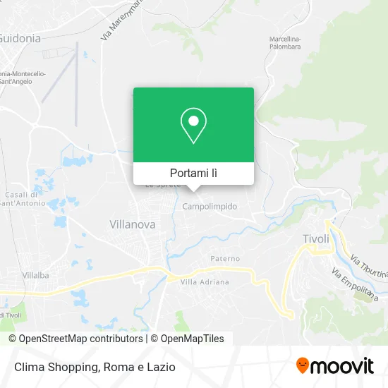 Mappa Clima Shopping