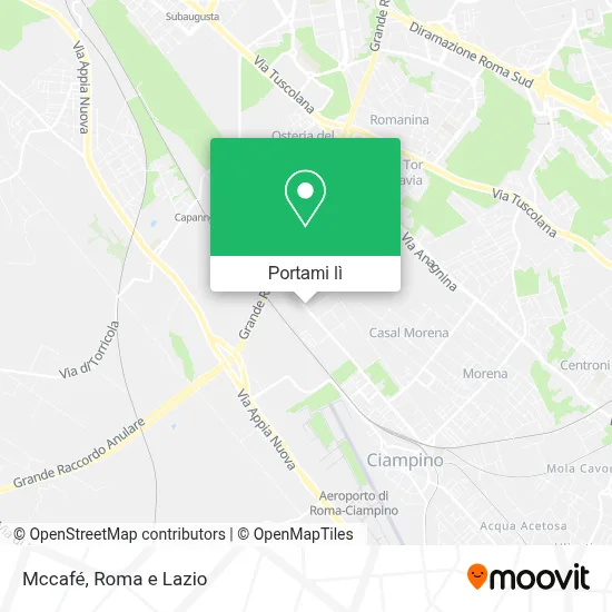 Mappa Mccafé