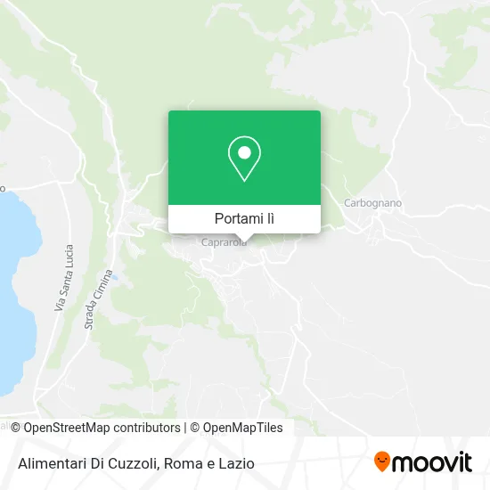 Mappa Alimentari Di Cuzzoli