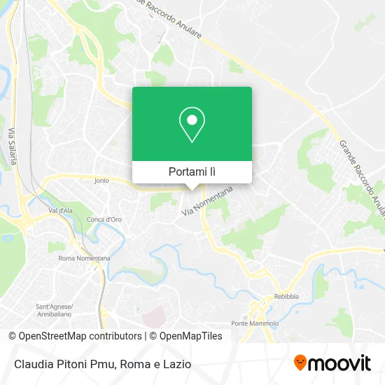 Mappa Claudia Pitoni Pmu