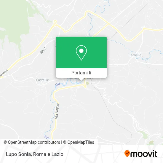 Mappa Lupo Sonia