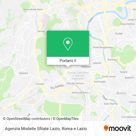 Mappa Agenzia Modelle Sfilate Lazio